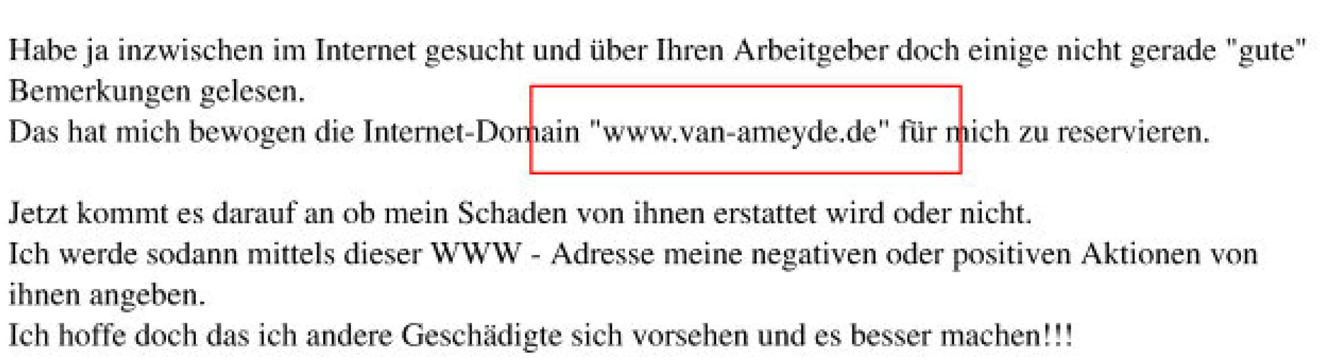Hier fehlt ein Text ...
